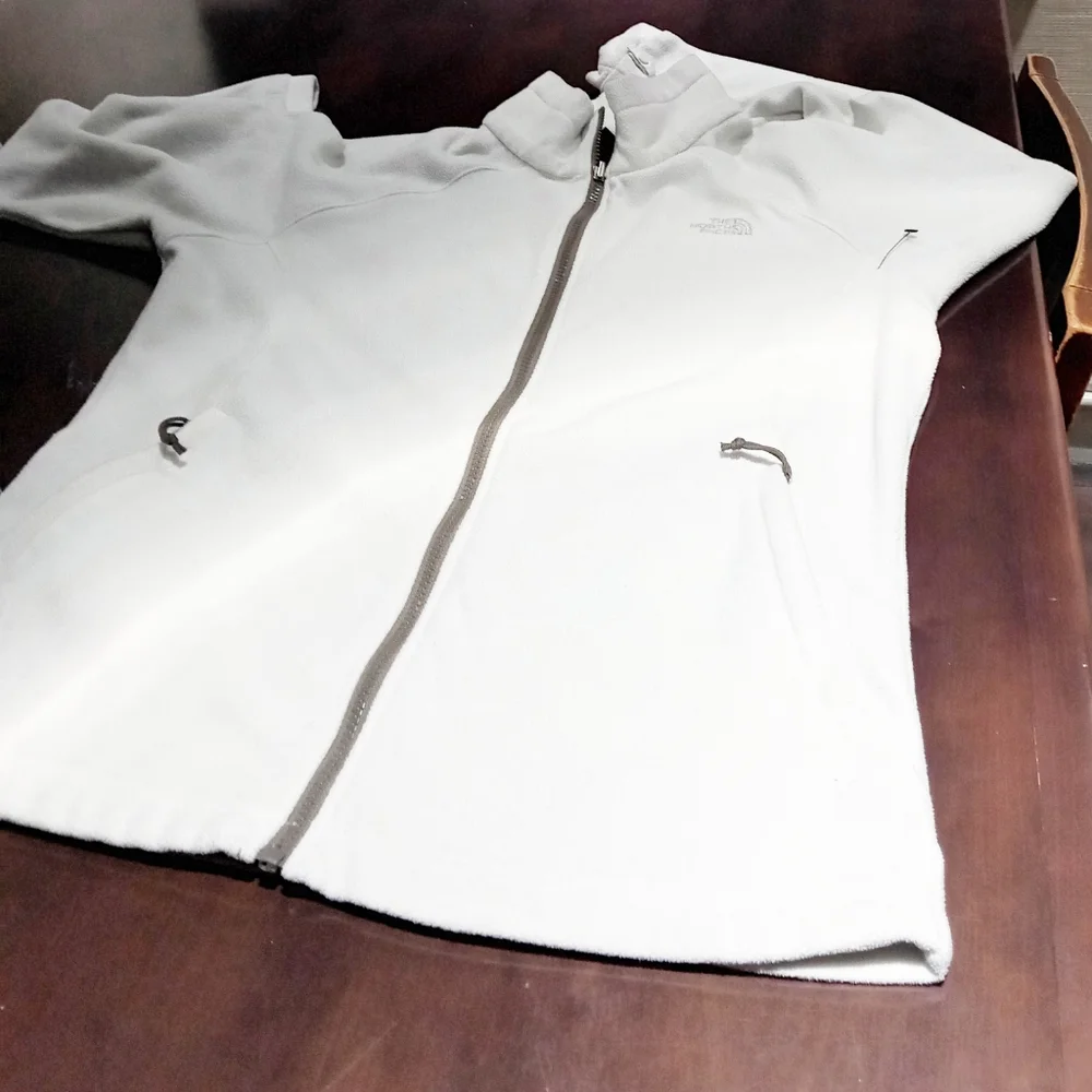 The NorthFace Fuzzy white Jacket|Coat - Picture 1 of 5
